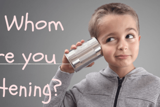 hose voice are you allowing to have the authoritative word? Now more than ever you must answer this question truthfully. To whom are you REALLY listening?