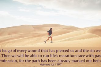 There are battles we face that are played out in front of scoffers and mockers who find a sick satisfaction in our apparent losses. Many of our victories will never be recognised on earth. But rest assured, there is a crowd of witnesses cheering us on, confident that we will cross the finish line as victors.