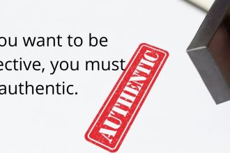 People subconsciously distrust dthose who are not comfortable in their own skin and to present themselves as something they are not.